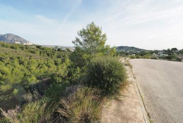 Parcela con vistas en venta en la zona de Covatelles, Jávea.