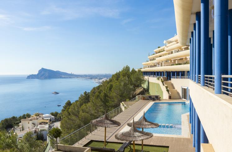 Apartamento de lujo en venta en Altea (Alicante) con vistas al mar Mediterráneo