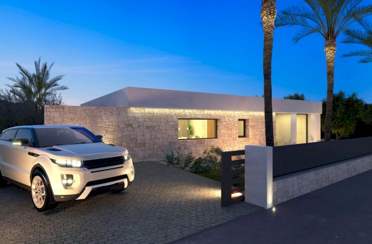 Exclusivo proyecto de villa moderna en Dénia (Alicante)