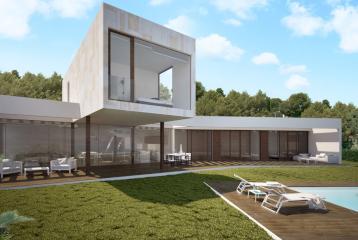 Proyecto de villa con vistas al mar en Jávea.