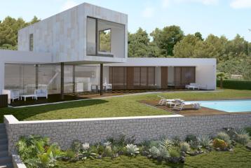 Proyecto de villa con vistas al mar en Jávea.