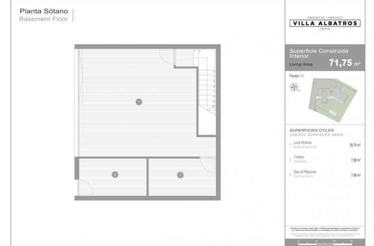 Proyecto de villa con vistas al mar en Jávea.
