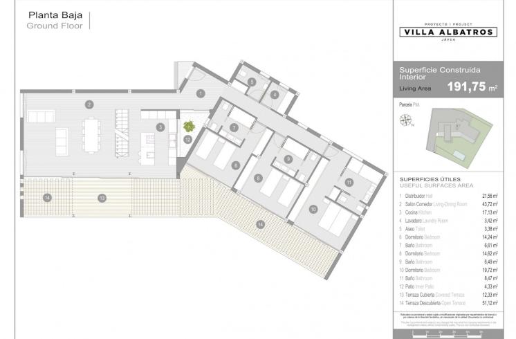 Proyecto de villa con vistas al mar en Jávea.