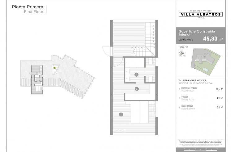 Proyecto de villa con vistas al mar en Jávea.