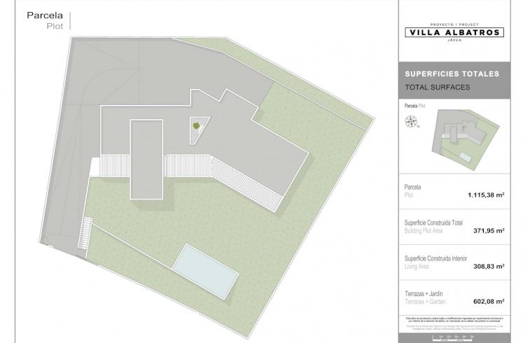 Proyecto de villa con vistas al mar en Jávea.