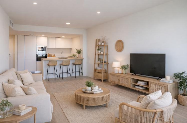 Apartamento de nueva construcción entre el Pueblo y el Puerto de Jávea (Alicante)