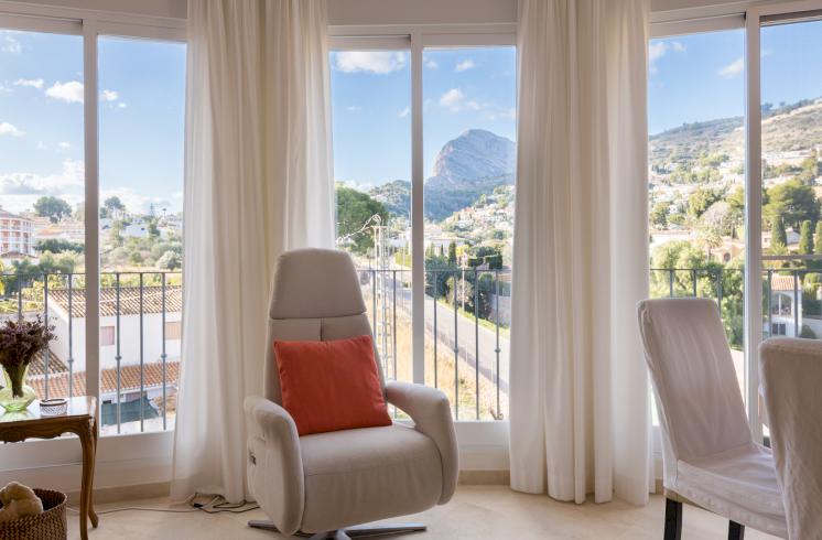 Piso con vistas abiertas en Puchol, Jávea