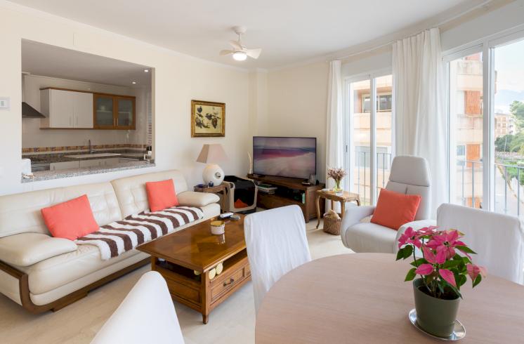 Piso con vistas abiertas en Puchol, Jávea