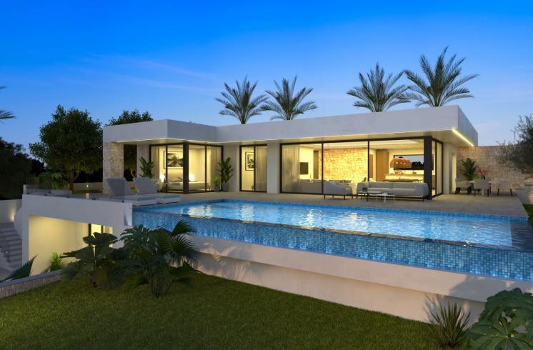 Exclusivo proyecto de villa moderna en Dénia (Alicante)